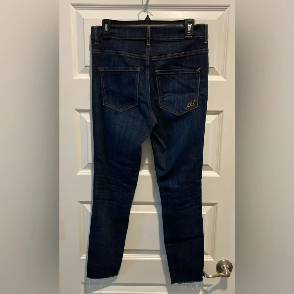 Express  Cropped Legging, High Rise, Size Large - Picture 2 of 5